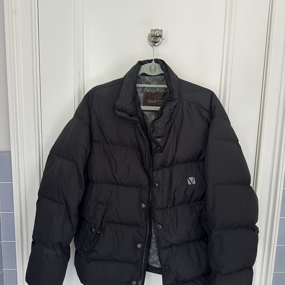 Louis Vuitton Black Puffer Jacket